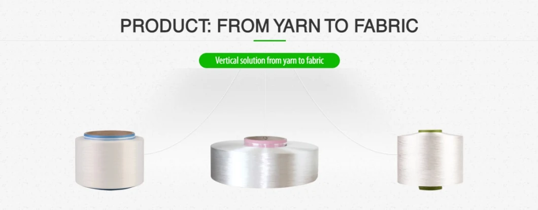 100% Recycled Polyester Semi-Dull FDY 30d/24f Filament Yarn