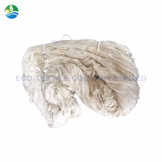 無染色、脱落なしカーペット、無収縮ウールシルク紡績糸